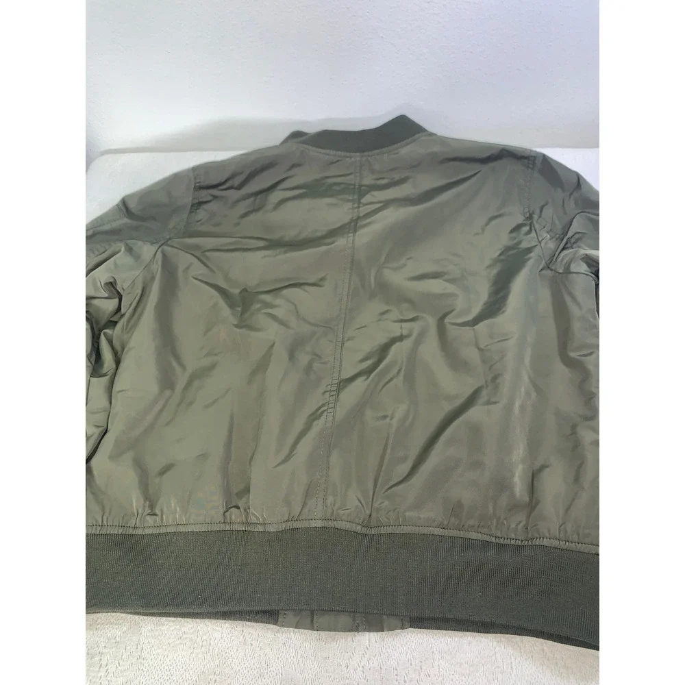 Levi Strauss Men XL Olive Green Bomber MA-1 Flight Jacket LW7RP570 NWT
